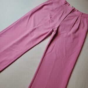 Abercrombie & Fitch Womens Size 33/16 Sloane Wide Leg Pant Pink